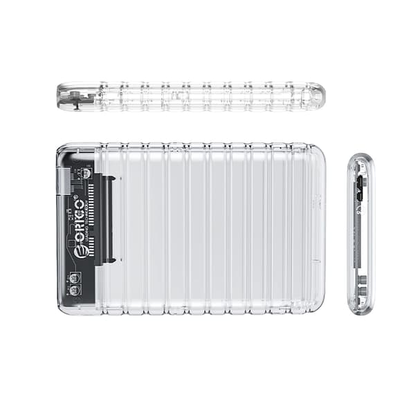 Orico 2139U3-V1 2.5 HDD/SSD USB Micro-B 5Gb/s Diskdrev - Transparent