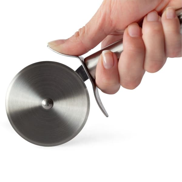 Stålpizzakniv rund 20,5 cm