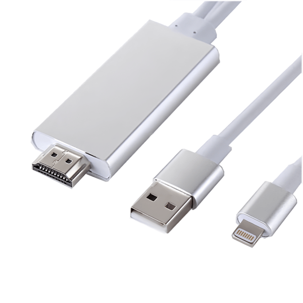 Lightning till HDMI-adapterkabel för skärmavbild