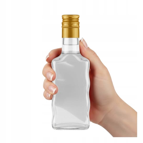 10 st. FALA glasflaskor 200 ml för likörer vinglasflaskset