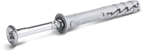 Snabbmonterad drivstift med tratt 8x45 mm - plastpåse - 12 st
