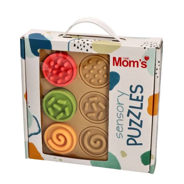 Sensoriska pussel för bebisar från 6 månader Moms Care