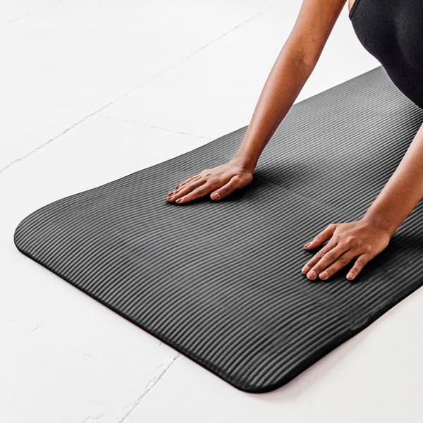 Gummi yoga pilates träningmatta för gym