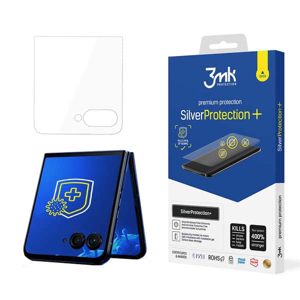 Motorola Razr 50 (framsida) - 3mk SilverProtection+