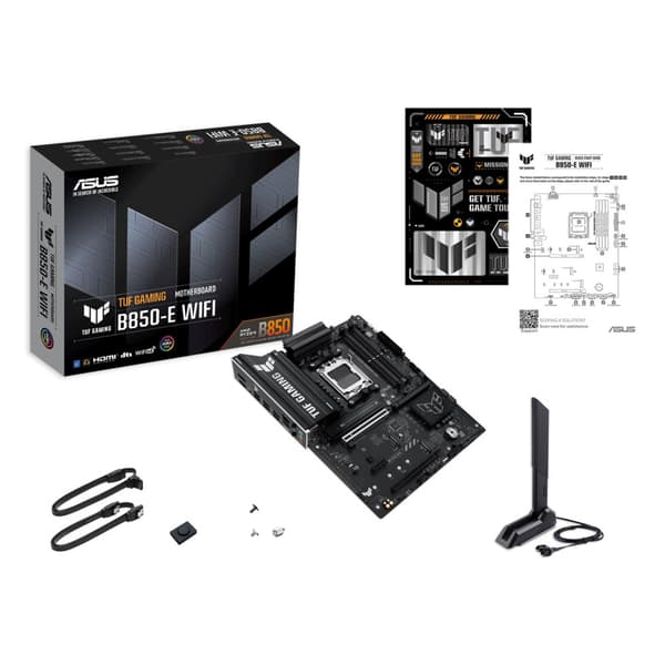 ASUS TUF GAMING B850-E WIFI Bundkort, AMD AM5, DDR5