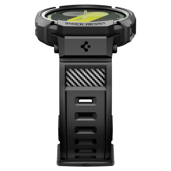 Spigen Rugged Armor Pro Rem til Samsung Galaxy Watch 8 40mm - Mat Sort