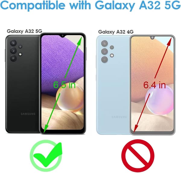 ETUI TIL SAMSUNG GALAXY A32 5G PINKETÆLLE