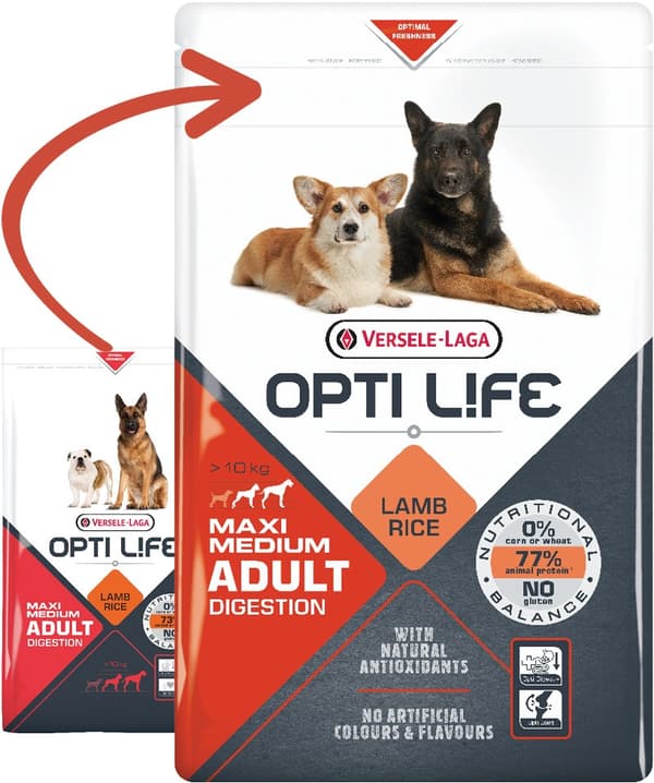 Versele-Laga Adult Digestion tørfoder til hunde 12,5 kg