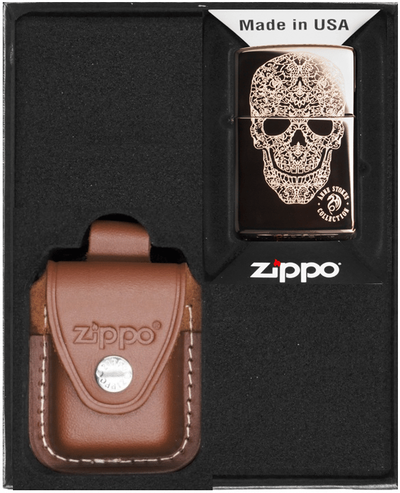 Zippo sæt Anne Stokes kranietighter gave nr. 2