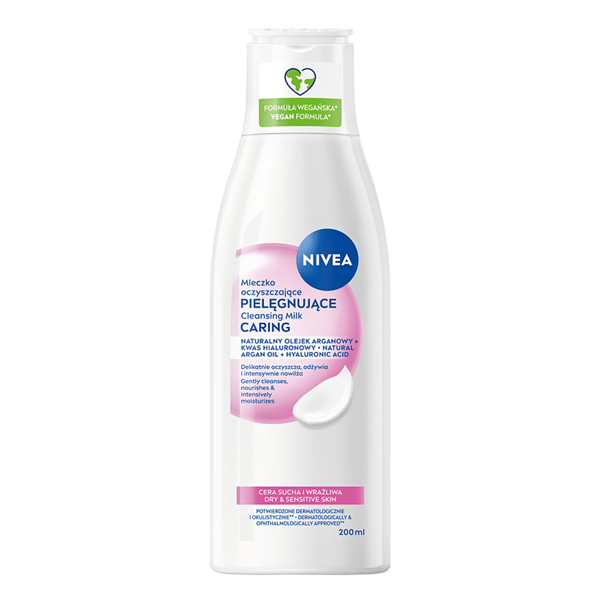 NIVEA Rensende mælk tør og følsom hud 200 ml