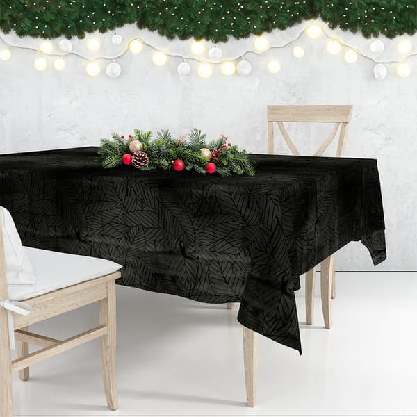 Bordsduk fläckbeständig mörkgrön 220x150 cm