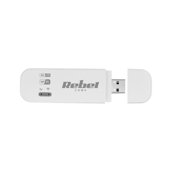 Rebel LTE 4G USB WiFi modem router för SIM-kort