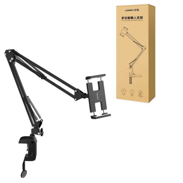UGREEN LP142 stativ med holder til telefon/tablet (sort)