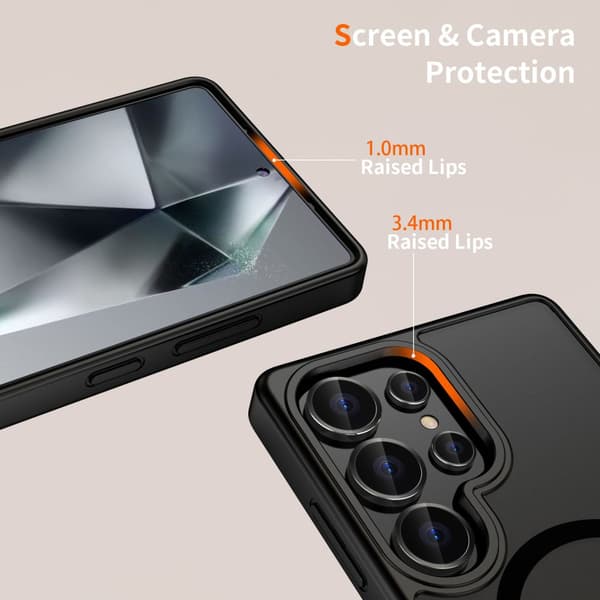 TECH-PROTECT MAGMAT MAGSAFE GALAXY S25 ULTRA MATTA MUSTA