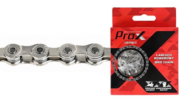Cykelkæde 6/7-speed 116 Prox Z7 led sølvlås