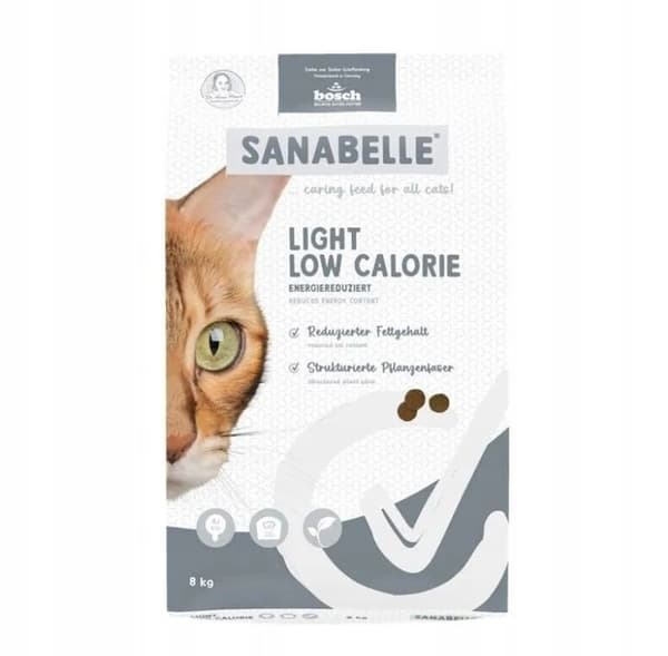 Bosch Sanabelle Light 8 kg torrfoder för katter med fågel