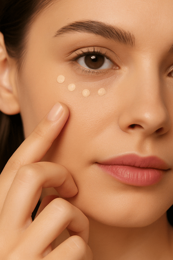 Camouflage øjenconcealer 101 Beige