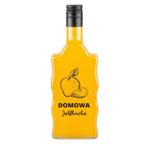 FALA flaske 500ml med HJEMMELAVET ÆBLE VODKA-tryk