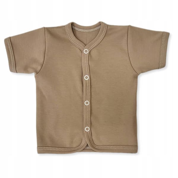 3-pack nyfödda layette och skjortor 56 k/år enfärgad med knappar