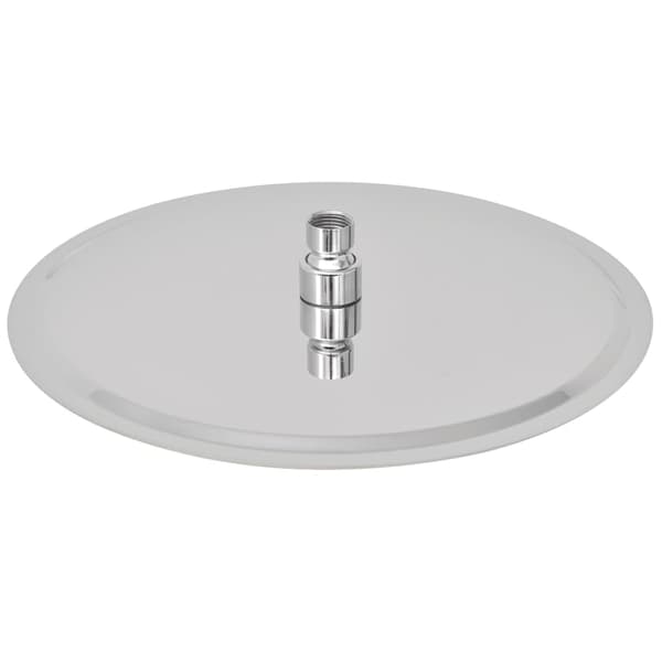 vidaXL regnbruserhoveder i rustfrit stål, 2 stk., Ø 30 cm