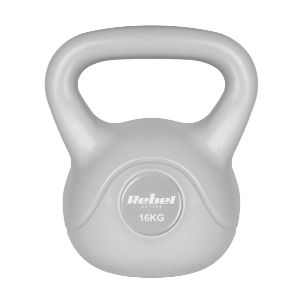 Kettlebell 16g grå kettlebell håndvægtbold til ABS Rebel træning