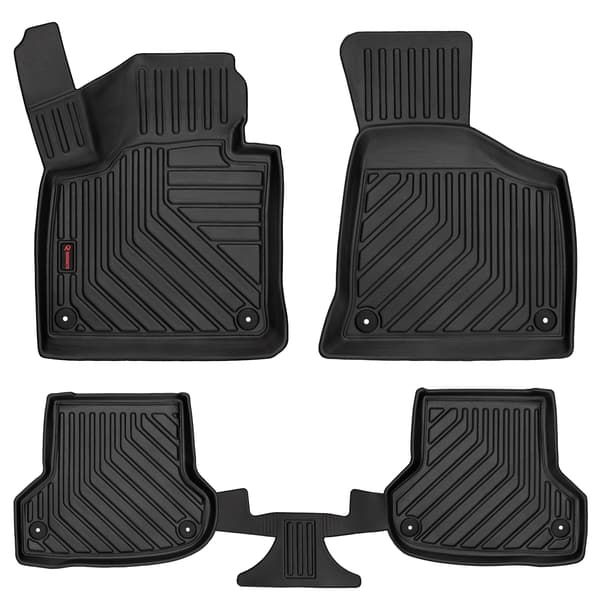3D gummimåtter til: Audi A3 8P (hatchback, sportback, cabrio, 2003-2011) - 5 cm fælg