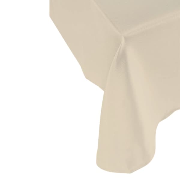 Fläckbeständig rektangulär bordsduk för bord polyester tjock 280x170cm champagne