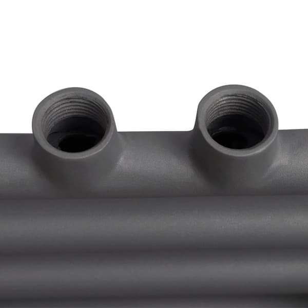 Badeværelsesradiator, lige, 600 x 1160 mm