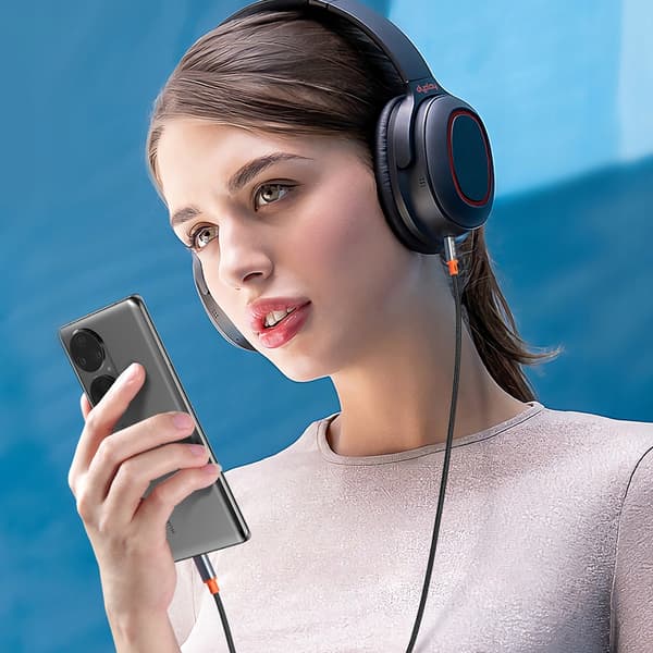 MCDODO USB-C AUX-SOVITINKAAPELI MINI JACK 3.5 SAMSUNG APPLE DAC -SOVITTIMEN KAAPELIIN 1M