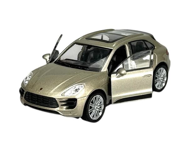 Welly porsche macan turbo guld 1:34 43673
