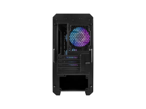 Genesis Irid 503 ARGB Micro Tower -tietokonekotelo, musta