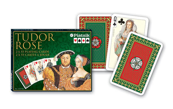 PIATNIK LUX TUDOR ROSE Spelkort