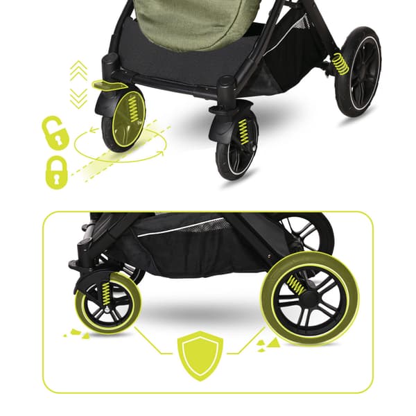 Lorelli Storm - Barnevogn | Loden Green