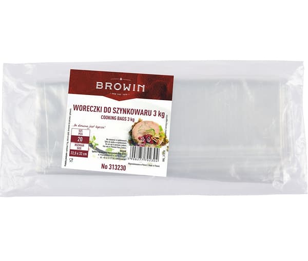 Plastpåsar för slipmaskin 3,0 kg - 20 st
