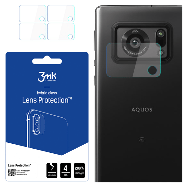 Sharp Aquos R6 - 3mk linsskydd