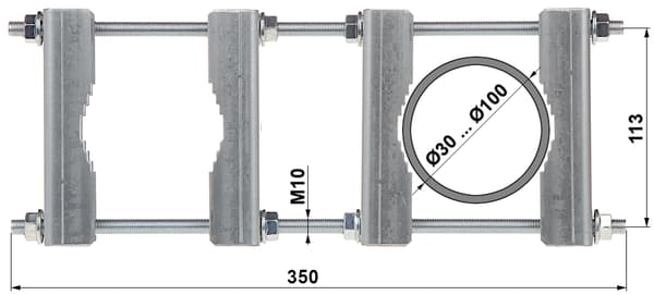 OZP-100 etäisyysholkki