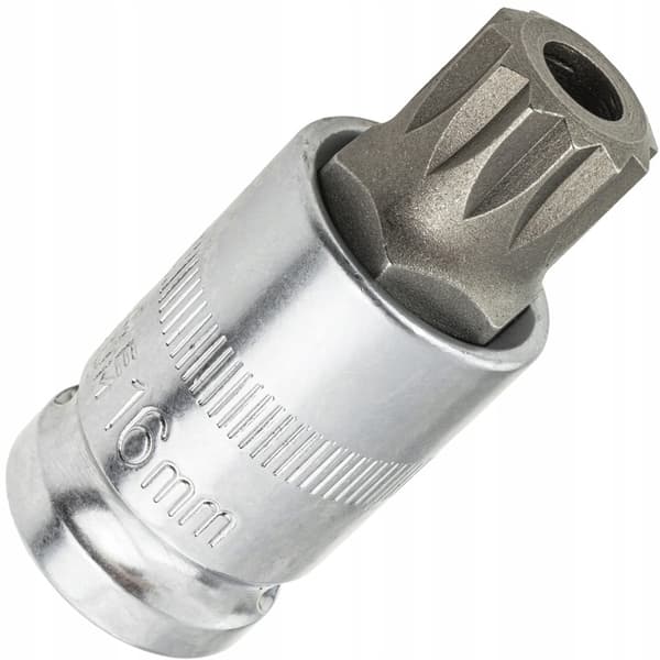 Adapter SPLINE M16 med hål oljepropp växellåda VW AUDI
