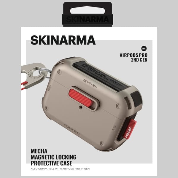 Skinarma Mecha Case AirPods Pro 2 Champagnelle