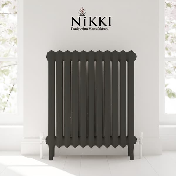 Radiatorfärg Antikorrosiv Resistent 1L Matt Mörkgrå 3i1