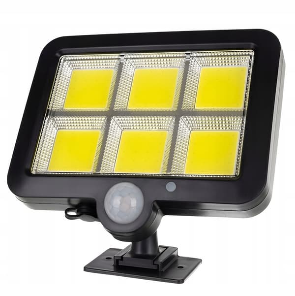 Solcellslampa 120 COB LED, 5m LS2-kabel