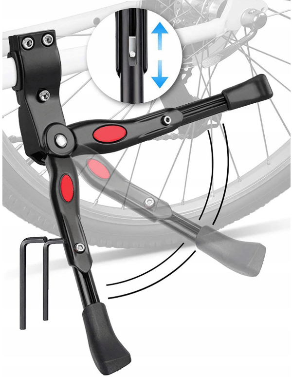 CYKELSTÄLL JUSTERBART SIDOSTÄLL FÖR CYKEL FÖR CYKEL STRONG