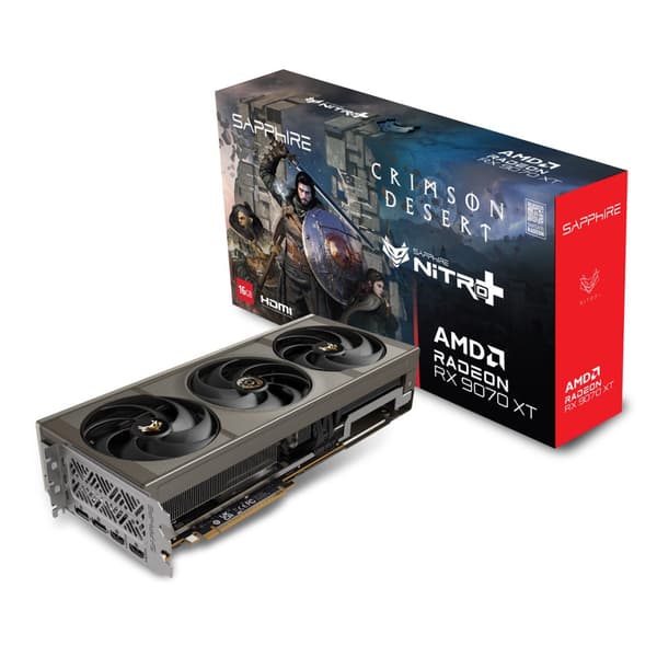 Grafikkort SAPPHIRE NITRO RX 9070 XT OC 16G C DES