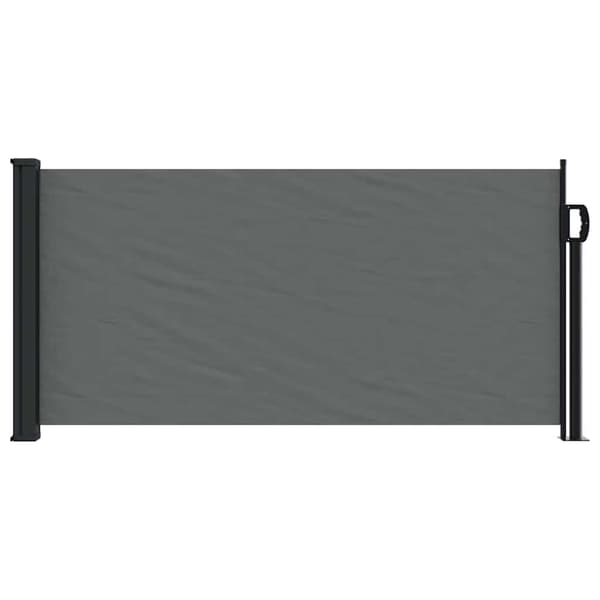 vidaXL Rullande sidomarkis antracit 100x300 cm