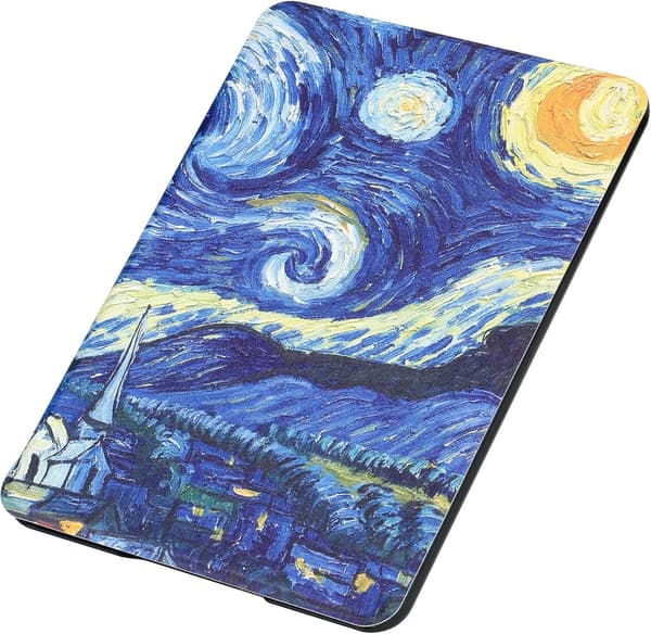 Etuilæser til Kindle 10 2019 6" Van Gogh Starry Night