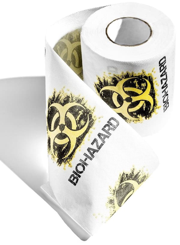 BIOHAZARD XL wc-paperia 1 kpl.