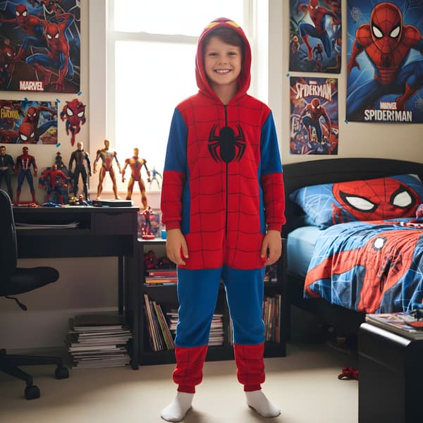 Kigurumi-pyjamas Spiderman-kostume til børn 95-105 cm
