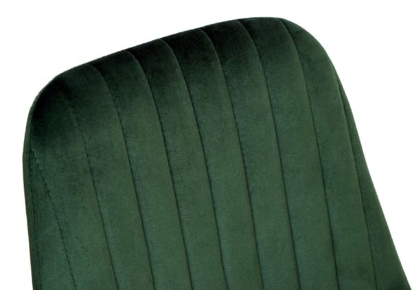 LORIENT VELVET mörkgrön sammetsfåtölj