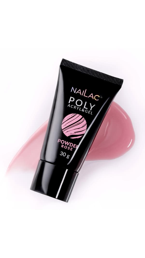 Poly Acryl&Gel #Powder Rose NaiLac