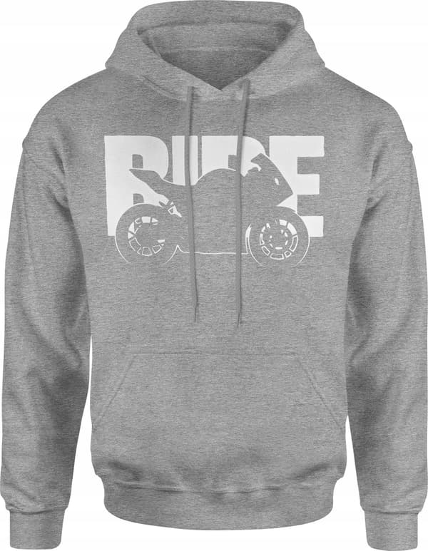 Motorcykelsweatshirt gaveidé til motorcykeltur S M
