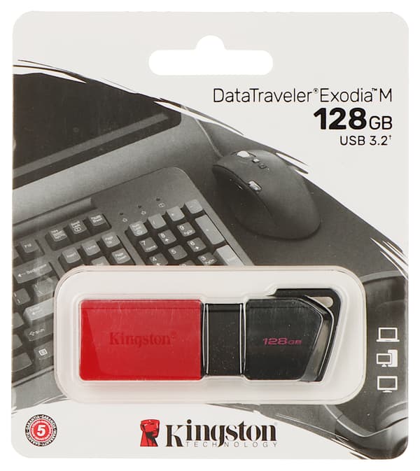 USB-nøgle FD-128/DTXM-KINGSTON 128 GB USB 3.2 Gen 1